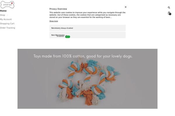 onedrope.com site used Huntt-shop