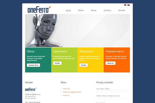 Trymee theme site design template sample