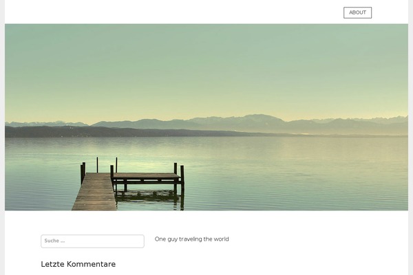 Matheson theme site design template sample