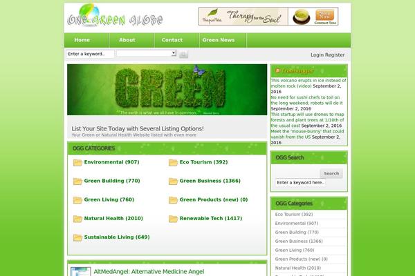Directorypress theme site design template sample