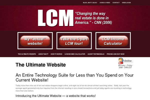 red-captik theme websites examples