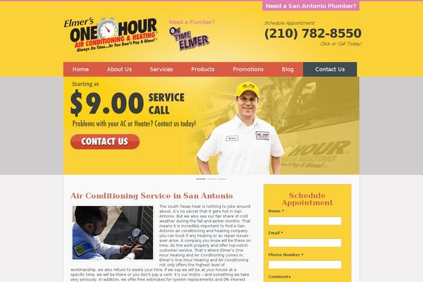 Salutation theme site design template sample