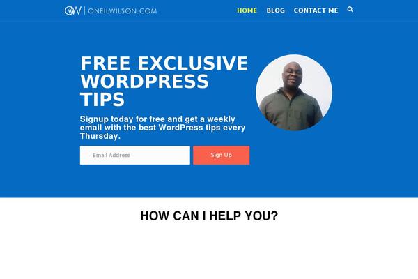 Bb-theme-child theme site design template sample