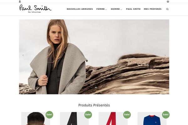 Customizr theme site design template sample