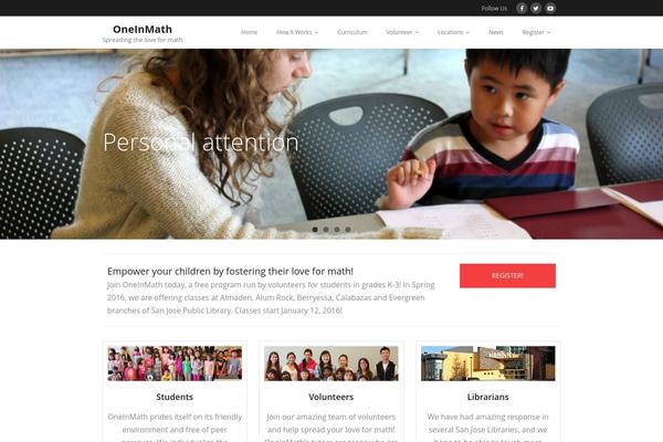 Minamaze theme site design template sample