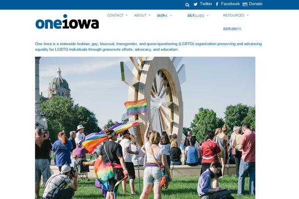 Magazine theme site design template sample