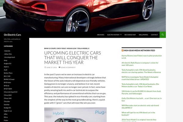 Site using Featured Content Gallery plugin