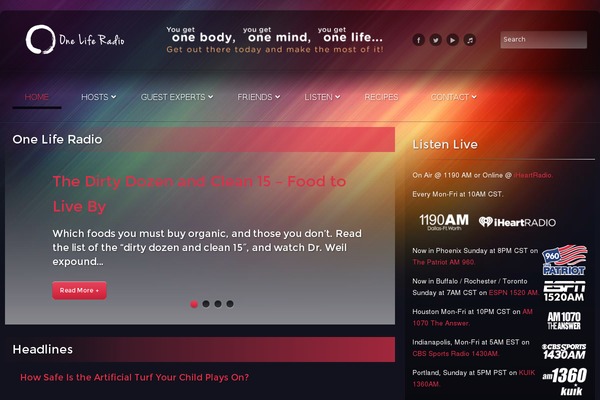 Site using Gantry 4 Framework plugin
