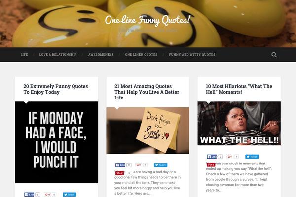 Baskerville theme site design template sample