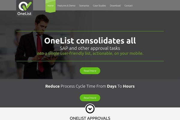 onelistapprovals.com site used One-list