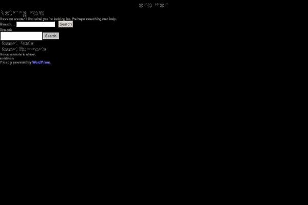 The Fox theme site design template sample