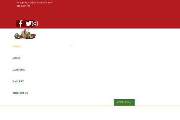 Reon theme site design template sample