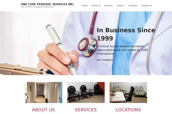 Mins theme site design template sample