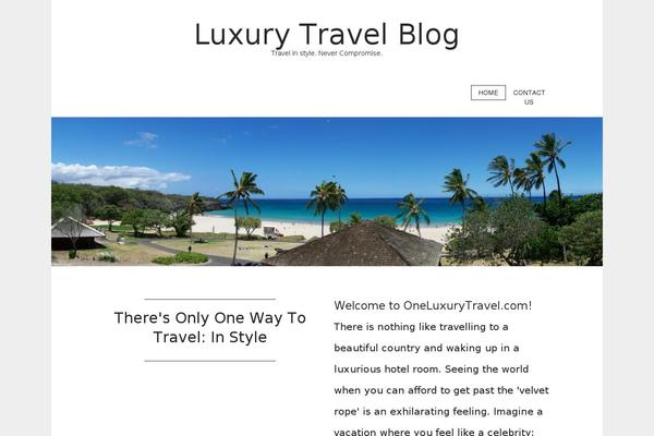 Matheson theme site design template sample