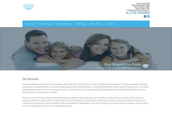 onemagnificentsmile.com site used Medica-pro