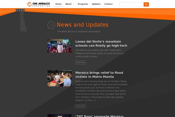 onemeralcofoundation.org site used Onemeralcofoundation