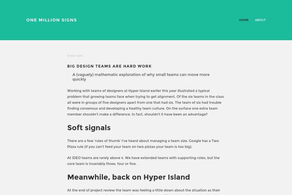 StanleyWP theme site design template sample