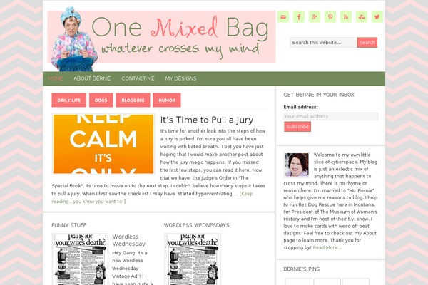 News theme site design template sample