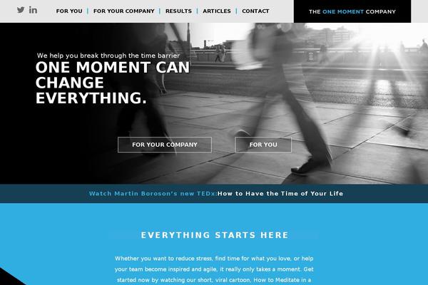 Site using WP Post Navigation plugin