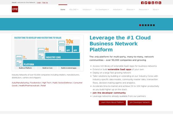 Site using Sticky Header by ThematoSoup plugin