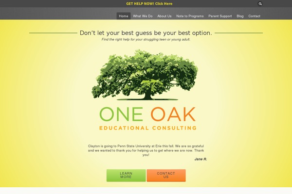 oneoakconsult.com site used Liveoak