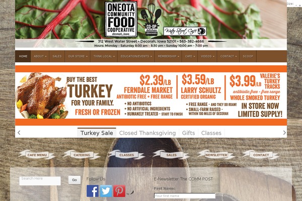 Natural theme site design template sample