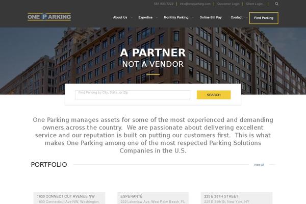 Realty theme site design template sample