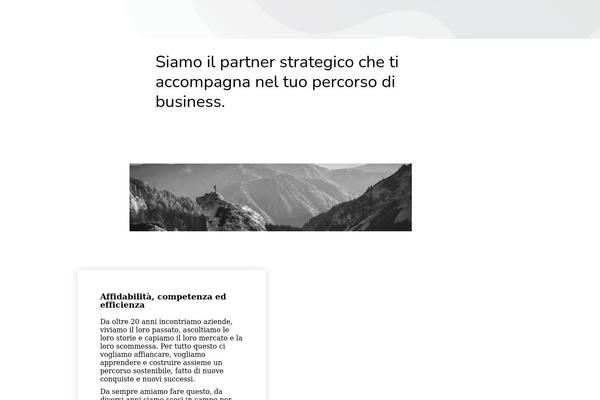 The7 Child theme site design template sample