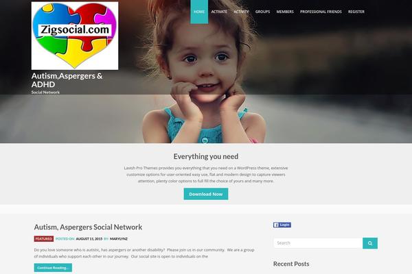 Lavish theme site design template sample
