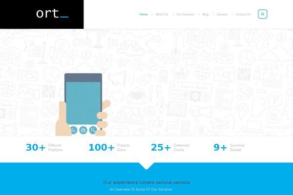 Maleo theme site design template sample