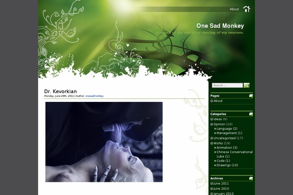 onesadmonkey.com site used Green-light