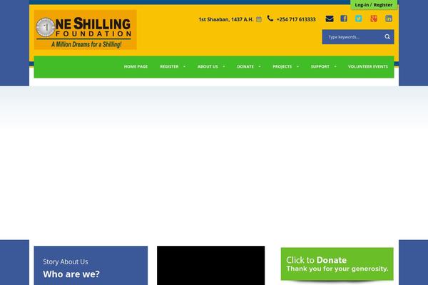 Charity Hub v1.05 theme site design template sample