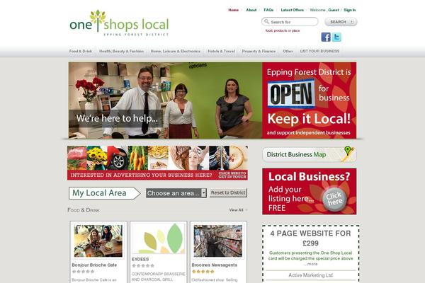 Geo Places v3 theme site design template sample