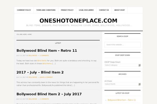 Neve theme site design template sample
