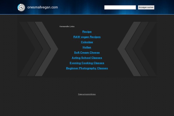 Swank theme site design template sample