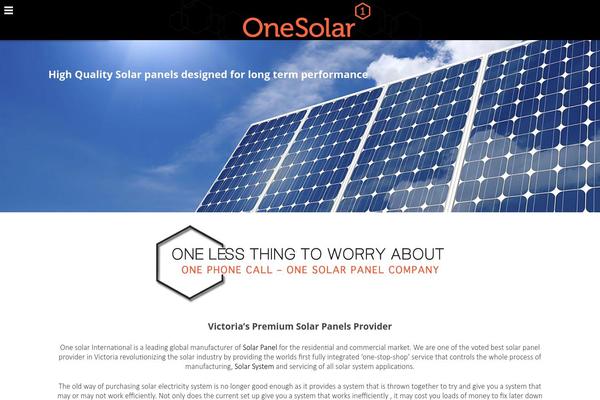 Site using Parallax Scroll plugin