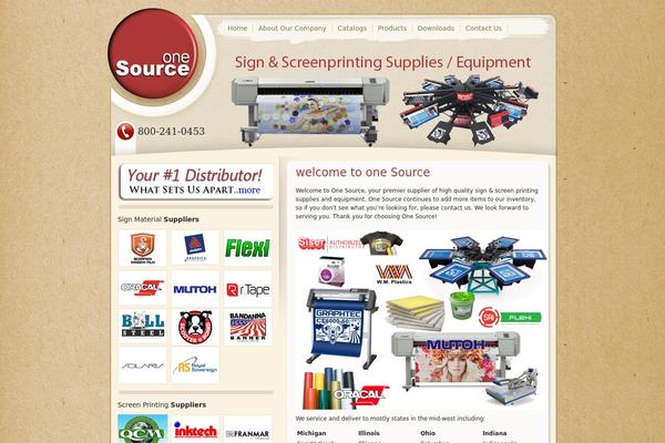 onesourcemichigan.com site used Custom