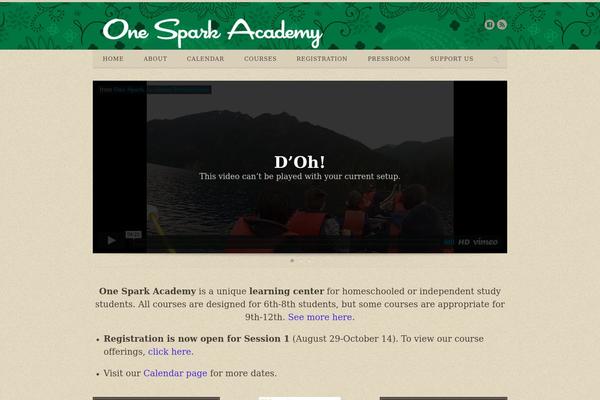 Elegance theme site design template sample