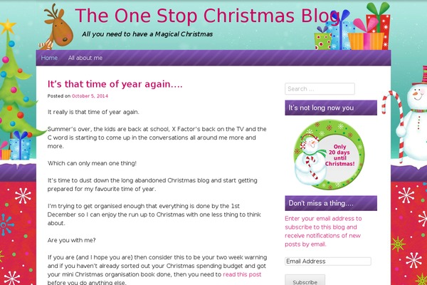 ChristmasPress theme site design template sample