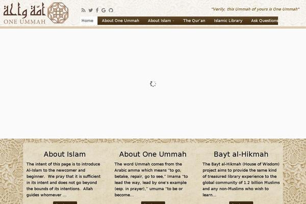 oneummah.net site used Eye-catching-blog