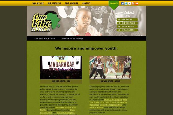 Peak theme site design template sample