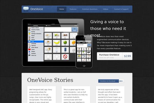 onevoiceapp.com site used Onevoice