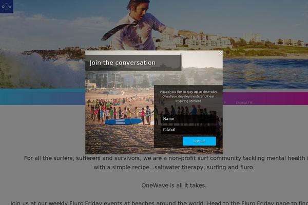 Site using PopUp by Supsystic plugin