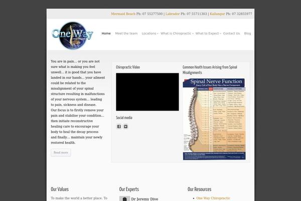 Diverso theme site design template sample