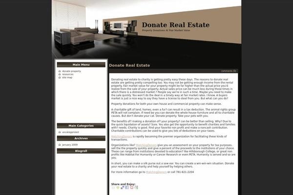 Tropicana theme site design template sample