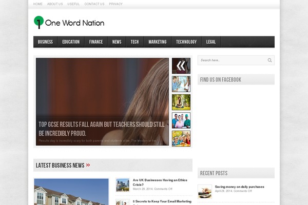 avenue theme site design template sample
