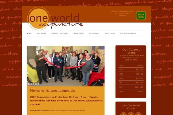 Generatepress-child theme site design template sample
