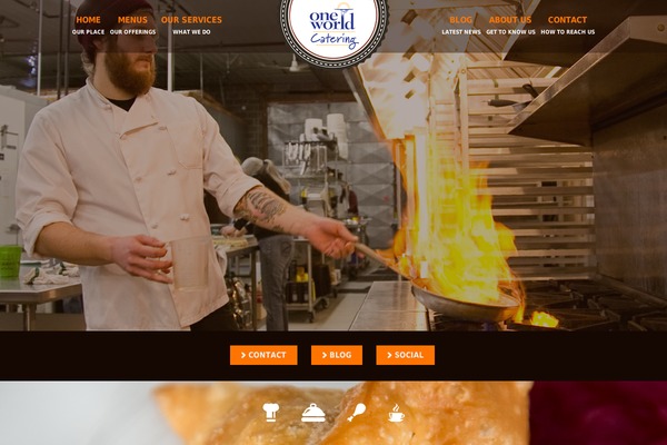 Verona theme site design template sample