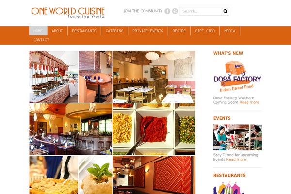 oneworldcuisine.com site used Owc