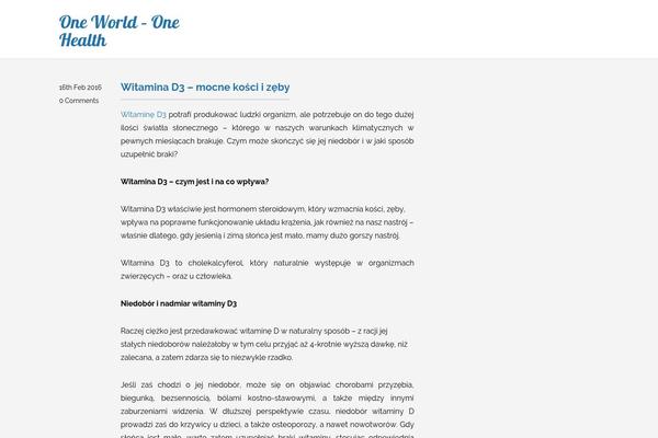 oneworldmovement.org site used Bravo